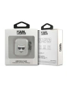 Wholesale Karl Lagerfeld KLA2UCHGS Apple AirPods cover silver Glitter Choupette - KLD569SLV - {ean13} - Hurt