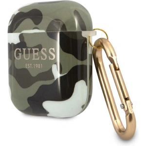 Hurtownia GSM - Etui Guess GUA2UCAMA Apple AirPods kryt zelený/khaki Camo Collection - GUE1092GRN - {ean13} - Hurt