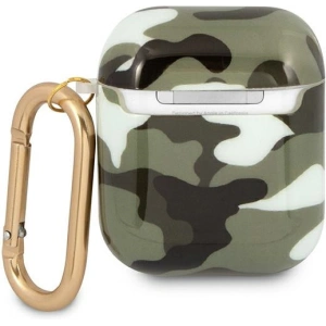 Hurtownia GSM - Etui Guess GUA2UCAMA Apple AirPods kryt zelený/khaki Camo Collection - GUE1092GRN - {ean13} - Hurt