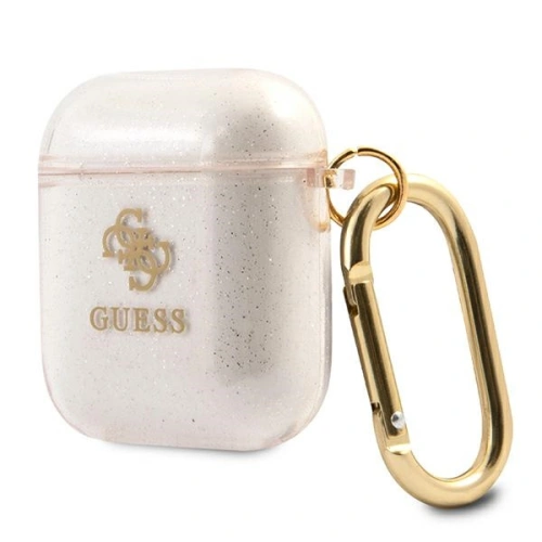 Etui Guess GUA2UCG4GD Apple AirPods cover złoty/gold Glitter Collection