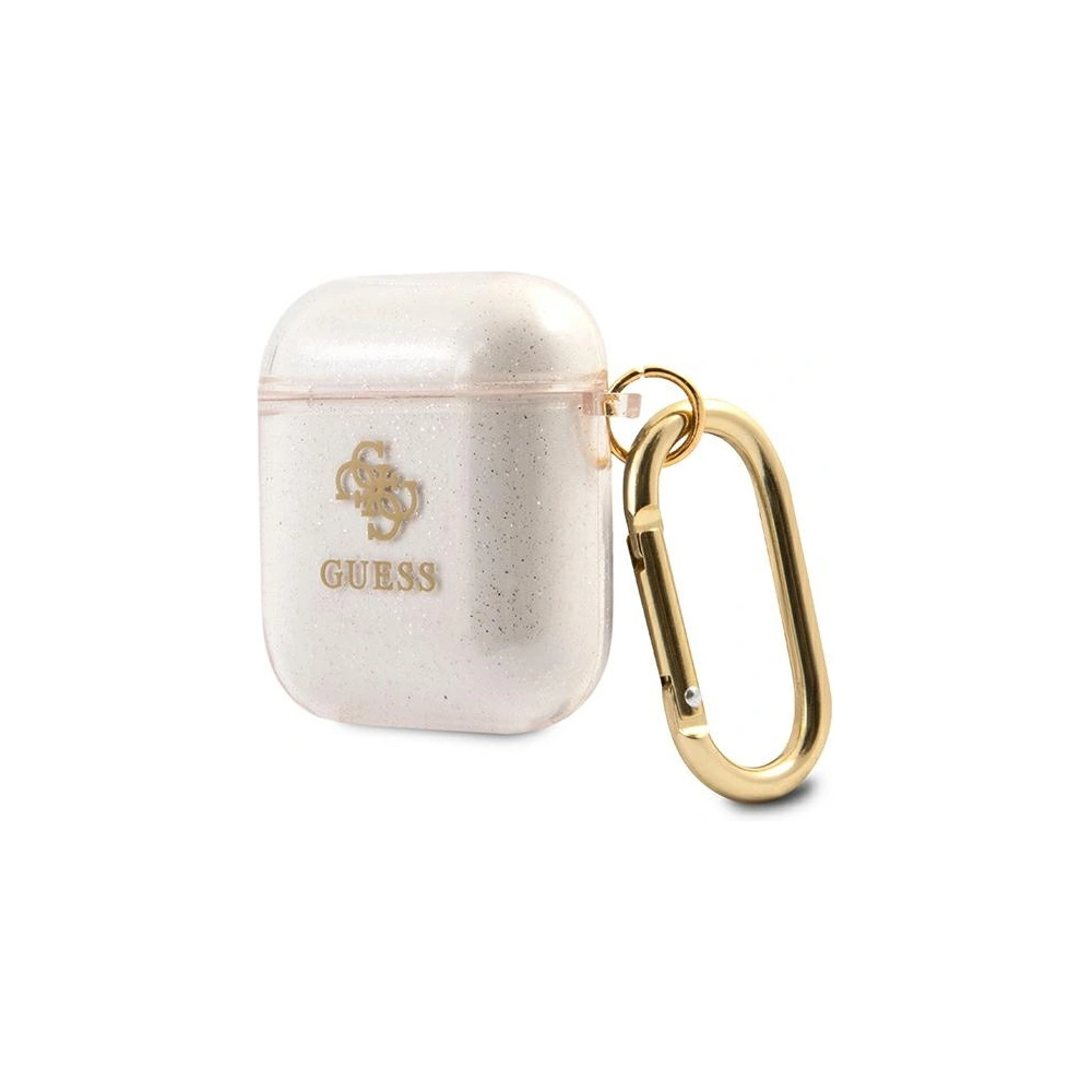Hurtownia GSM - Etui Guess GUA2UCG4GD Apple AirPods cover złoty/gold Glitter Collection - GUE1094GLD - {ean13} - Hurt