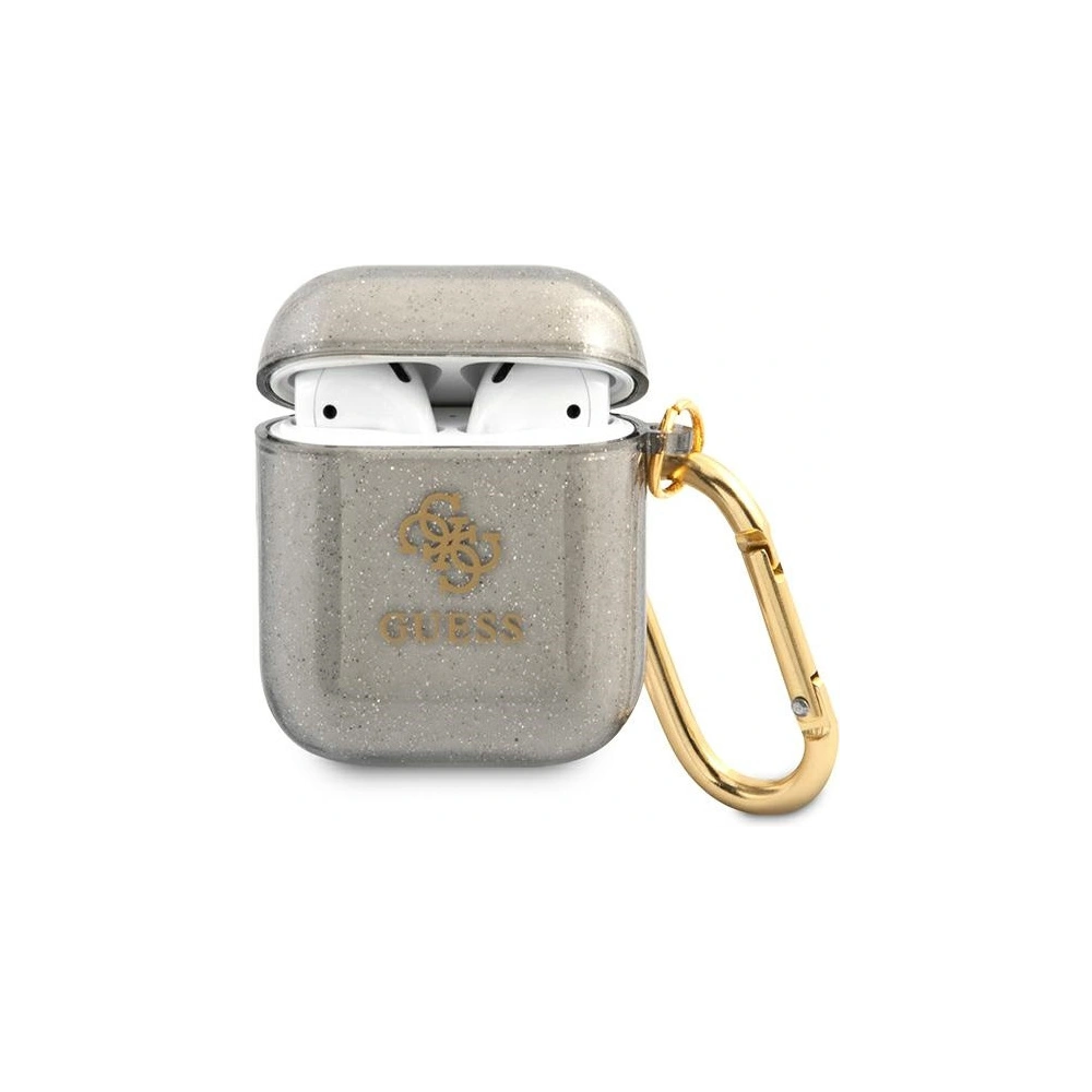 Hurtownia GSM - Etui Guess GUA2UCG4GK Apple AirPods kryt černý/glitter kolekce - GUE1095BLK - {ean13} - Hurt