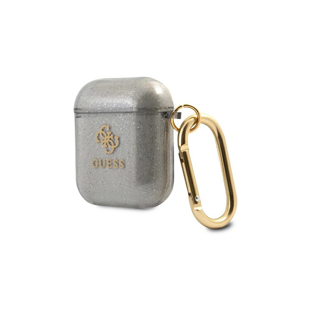 Hurtownia GSM - Etui Guess GUA2UCG4GK Apple AirPods kryt černý/glitter kolekce - GUE1095BLK - {ean13} - Hurt