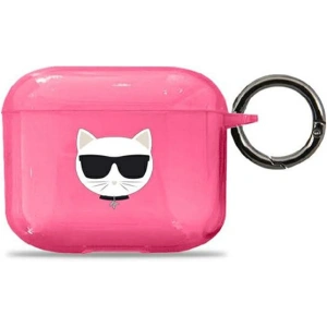 Karl Lagerfeld KLA3UCHFP Apple AirPods 3 cover pink Choupette