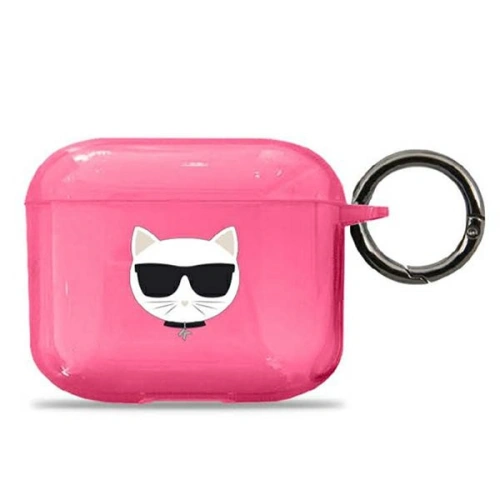 Etui Karl Lagerfeld KLA3UCHFP Apple AirPods 3 cover różowy/pink Choupette