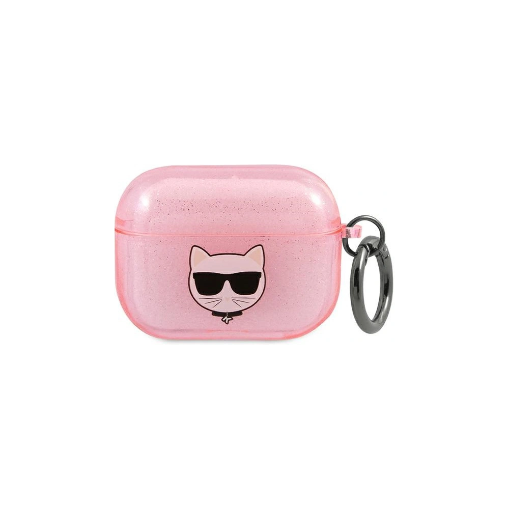 Wholesale Karl Lagerfeld KLA3UCHGP Apple AirPods 3 cover pink Glitter Choupette - KLD576PNK - {ean13} - Hurt