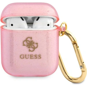 Hurtownia GSM - Etui Guess GUA2UCG4GP Apple AirPods kryt růžový/pink Glitter Collection - GUE1096PNK - {ean13} - Hurt