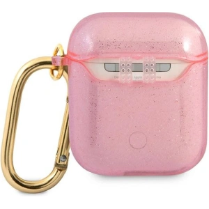 Hurtownia GSM - Etui Guess GUA2UCG4GP Apple AirPods kryt růžový/pink Glitter Collection - GUE1096PNK - {ean13} - Hurt