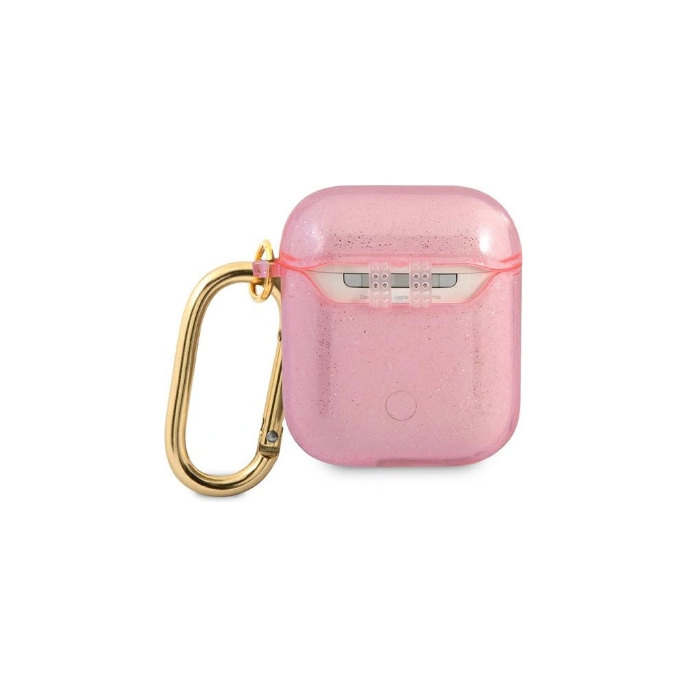 Hurtownia GSM - Etui Guess GUA2UCG4GP Apple AirPods kryt růžový/pink Glitter Collection - GUE1096PNK - {ean13} - Hurt