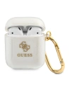 Etui Guess GUA2UCG4GT Apple kryt na AirPods Transparent Glitter Collection