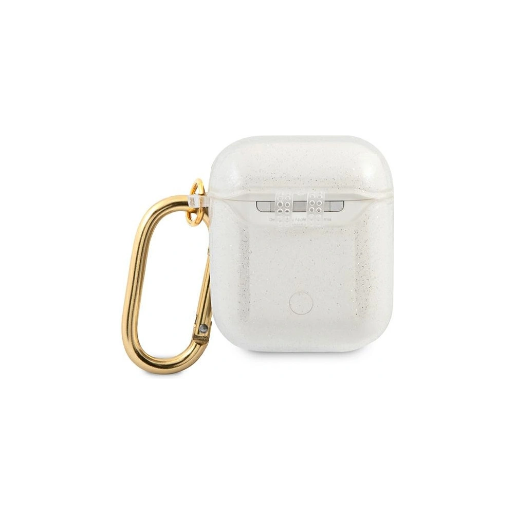 Hurtownia GSM - Etui Guess GUA2UCG4GT Apple kryt na AirPods Transparent Glitter Collection - GUE1097CL - {ean13} - Hurt