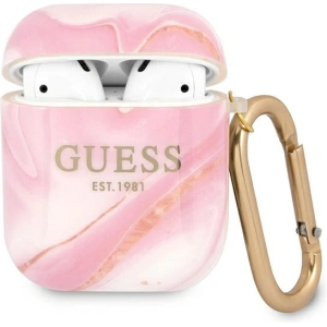 Hurtownia GSM - Etui Guess GUA2UNMP Apple AirPods kryt růžový/pink Marble Collection - GUE1099PNK - {ean13} - Hurt