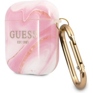Hurtownia GSM - Etui Guess GUA2UNMP Apple AirPods kryt růžový/pink Marble Collection - GUE1099PNK - {ean13} - Hurt