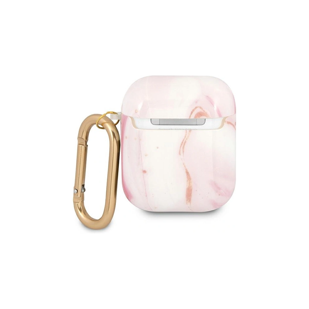 Hurtownia GSM - Etui Guess GUA2UNMP Apple AirPods kryt růžový/pink Marble Collection - GUE1099PNK - {ean13} - Hurt