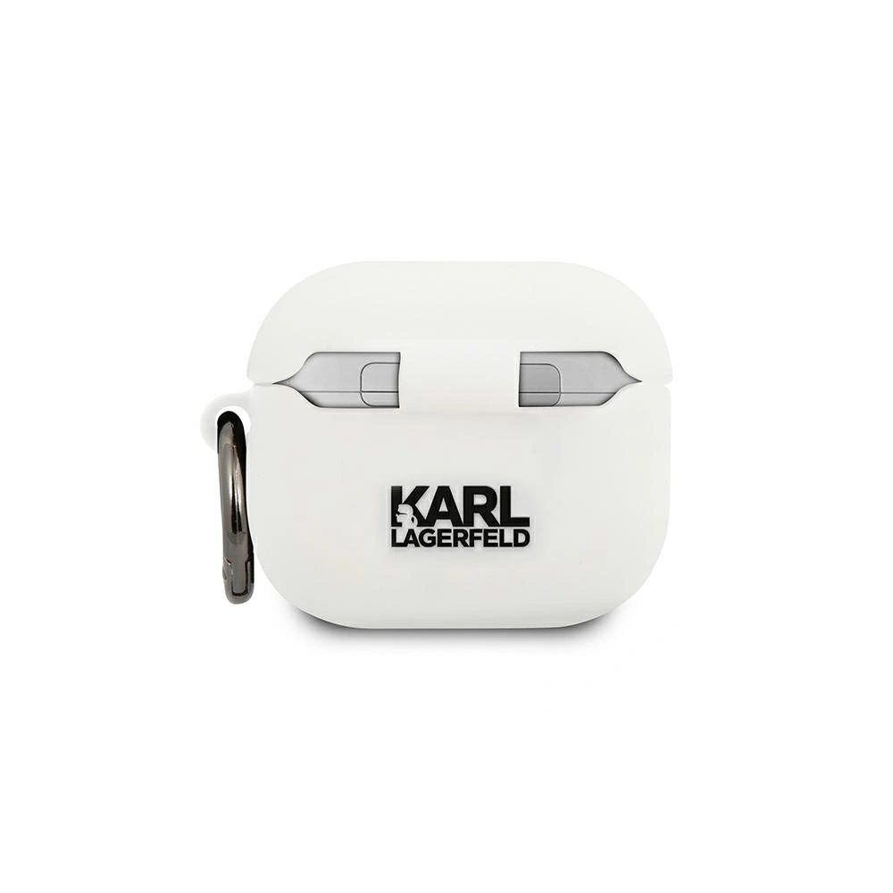 Wholesale Karl Lagerfeld KLACA3SILCHWH Apple AirPods 3 cover white Silicone Choupette - KLD579WHT - {ean13} - Hurt
