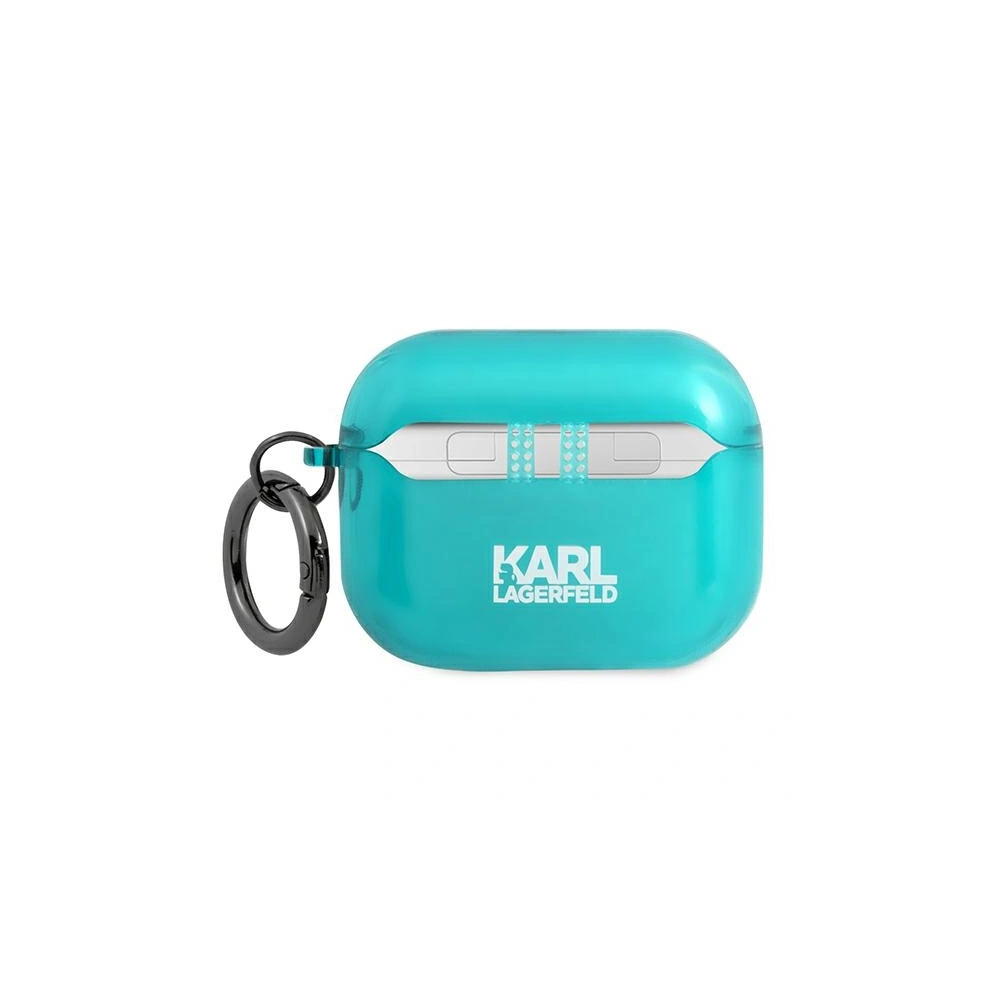Wholesale Karl Lagerfeld KLAPUCHFL Apple AirPods Pro cover blue Choupette - KLD581BLU - {ean13} - Hurt
