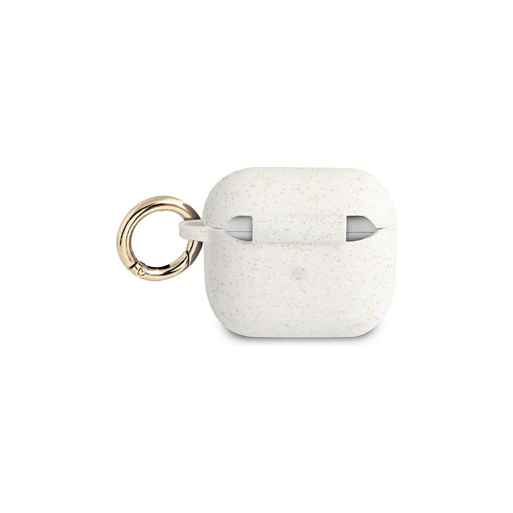 Hurtownia GSM - Etui Guess GUA3SGGEH Apple AirPods 3 kryt bílý/white silikonové s glitry - GUE1101WHT - {ean13} - Hurt