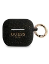 Etui Guess GUA3SGGEK Apple AirPods 3 cover czarny/black Silicone Glitter