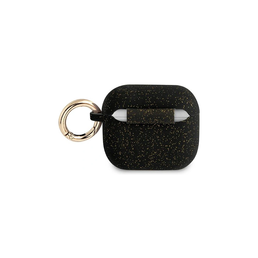 Hurtownia GSM - Etui Guess GUA3SGGEK Apple AirPods 3 obal černý/black silikonový lesklý - GUE1102BLK - {ean13} - Hurt