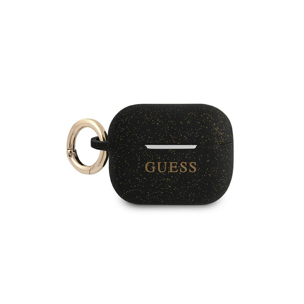 Hurtownia GSM - Etui Guess GUAPSGGEK Apple AirPods Pro kryt černý/black silikonové třpytivé - GUE1112BLK - {ean13} - Hurt