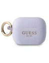 Guess GUAPSGGEU Apple AirPods Pro cover purple Silicone Glitter
