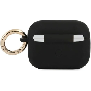 Guess GUAPSSSK Apple AirPods Pro cover black Silicone Vintage Script