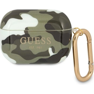 Hurtownia GSM - Etui Guess GUAPUCAMA Apple AirPods Pro cover zielony/khaki Camo Collection - GUE1117KHA - {ean13} - Hurt