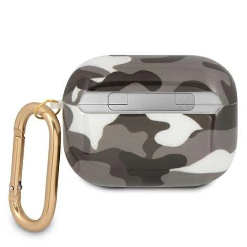 Etui Guess GUAPUCAMG Apple AirPods Pro cover czarny/black Camo Collection
