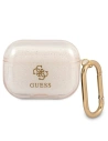 Etui Guess GUAPUCG4GD Apple AirPods Pro kryt zlatý/gold Glitter Collection