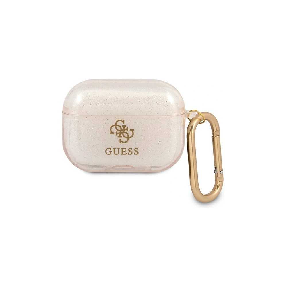 Hurtownia GSM - Etui Guess GUAPUCG4GD Apple AirPods Pro kryt zlatý/gold Glitter Collection - GUE1119GLD - {ean13} - Hurt