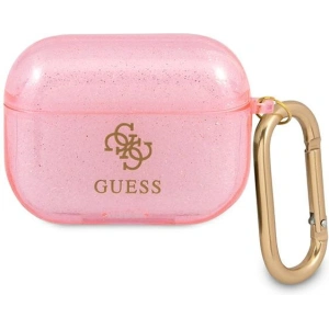 Hurtownia GSM - Etui Guess GUAPUCG4GP Apple AirPods Pro cover różowy/pink Glitter Collection - GUE1121PNK - {ean13} - Hurt