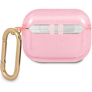 Hurtownia GSM - Etui Guess GUAPUCG4GP Apple AirPods Pro cover różowy/pink Glitter Collection - GUE1121PNK - {ean13} - Hurt