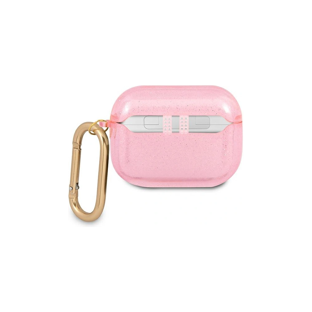 Hurtownia GSM - Etui Guess GUAPUCG4GP Apple AirPods Pro obal růžový/pink Glitter Collection - GUE1121PNK - {ean13} - Hurt