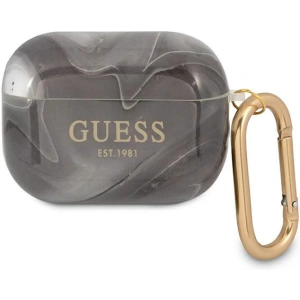 Hurtownia GSM - Etui Guess GUAPUNMK Apple AirPods Pro cover czarny/black Marble Collection - GUE1123BLK - {ean13} - Hurt
