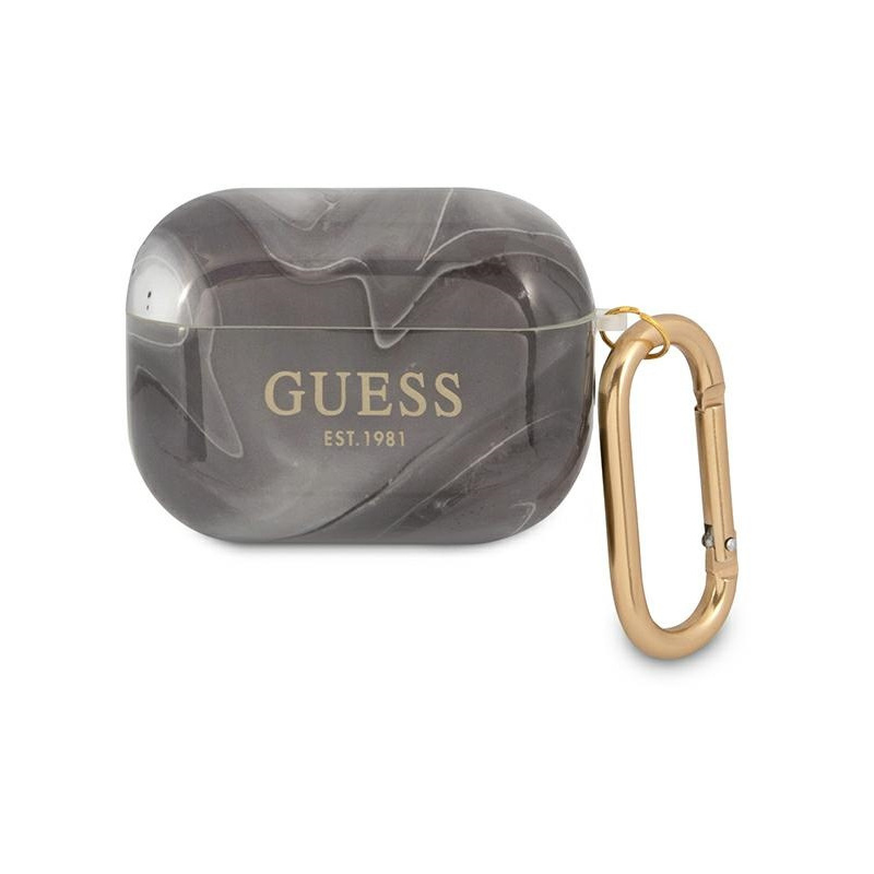 Guess Distributor - 3666339010157 - GUE1123BLK - Guess GUAPUNMK Apple AirPods Pro cover black Marble Collection - B2B homescreen