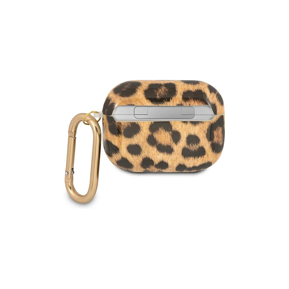 Wholesale Guess GUAPUSLEO Apple AirPods Pro cover gold Leopard Collection - GUE1125GLD - {ean13} - Hurt