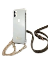 Hurtownia GSM - Etui Guess GUHCN61KC4GSGO Apple iPhone 11 Transparent hardcase 4G Gold Chain - GUE1126CL - {ean13} - Hurt