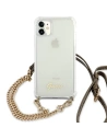 Hurtownia GSM - Etui Guess GUHCN61KC4GSGO Apple iPhone 11 Transparent hardcase 4G Gold Chain - GUE1126CL - {ean13} - Hurt