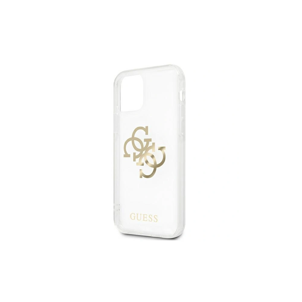 Hurtownia GSM - Etui Guess GUHCN61KS4GGO Apple iPhone 11 Transparentní tvrdý kryt 4G Gold Charms Collection - GUE1127CL - {ean13} - Hurt