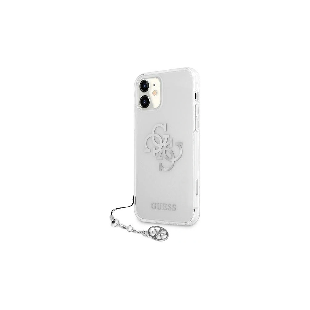 Hurtownia GSM - Etui Guess GUHCN61KS4GSI Apple iPhone 11 Transparentní tvrdý obal 4G Silver Charms Collection - GUE1128CL - {ean13} - Hurt