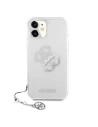Wholesale Guess GUHCN61KS4GSI Apple iPhone 11 Transparent hardcase 4G Silver Charms Collection - GUE1128CL - {ean13} - Hurt