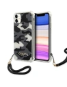 Etui Guess GUHCN61KSARBK Apple iPhone 11 czarny/black hardcase Camo Collection