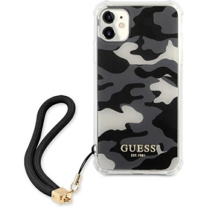 Hurtownia GSM - Etui Guess GUHCN61KSARBK Apple iPhone 11 czarny/black hardcase Camo Collection - GUE1129BLK - {ean13} - Hurt