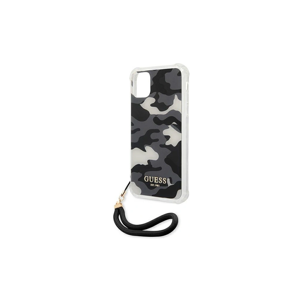 Hurtownia GSM - Etui Guess GUHCN61KSARBK Apple iPhone 11 czarny/black hardcase Camo Collection - GUE1129BLK - {ean13} - Hurt