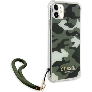 Hurtownia GSM - Etui Guess GUHCN61KSARKA Apple iPhone 11 zielony/khaki hardcase Camo Collection - GUE1130GRN - {ean13} - Hurt