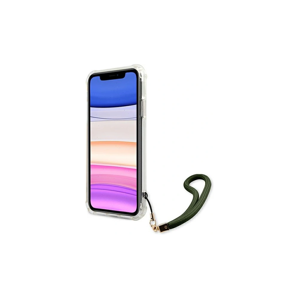 Hurtownia GSM - Etui Guess GUHCN61KSARKA Apple iPhone 11 zielony/khaki hardcase Camo Collection - GUE1130GRN - {ean13} - Hurt