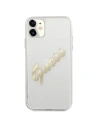 Hurtownia GSM - Etui Guess GUHCN61KTRSVGO Apple iPhone 11 Transparent hardcase Vintage Script Gold - GUE1132CL - {ean13} - Hurt