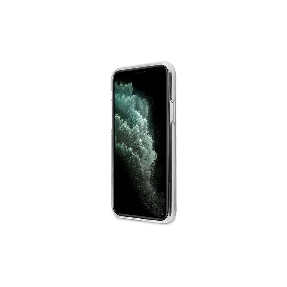 Hurtownia GSM - Etui Guess GUHCN61KTRSVSI Apple iPhone 11 Transparentní tvrdý kryt Vintage Script Silver - GUE1133CL - {ean13} - Hurt