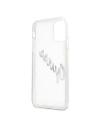 Hurtownia GSM - Etui Guess GUHCN61KTRSVSI Apple iPhone 11 Transparent hardcase Vintage Script Silver - GUE1133CL - {ean13} - Hurt