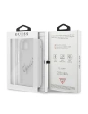 Hurtownia GSM - Etui Guess GUHCN61KTRSVSI Apple iPhone 11 Transparentní tvrdý kryt Vintage Script Silver - GUE1133CL - {ean13} - Hurt